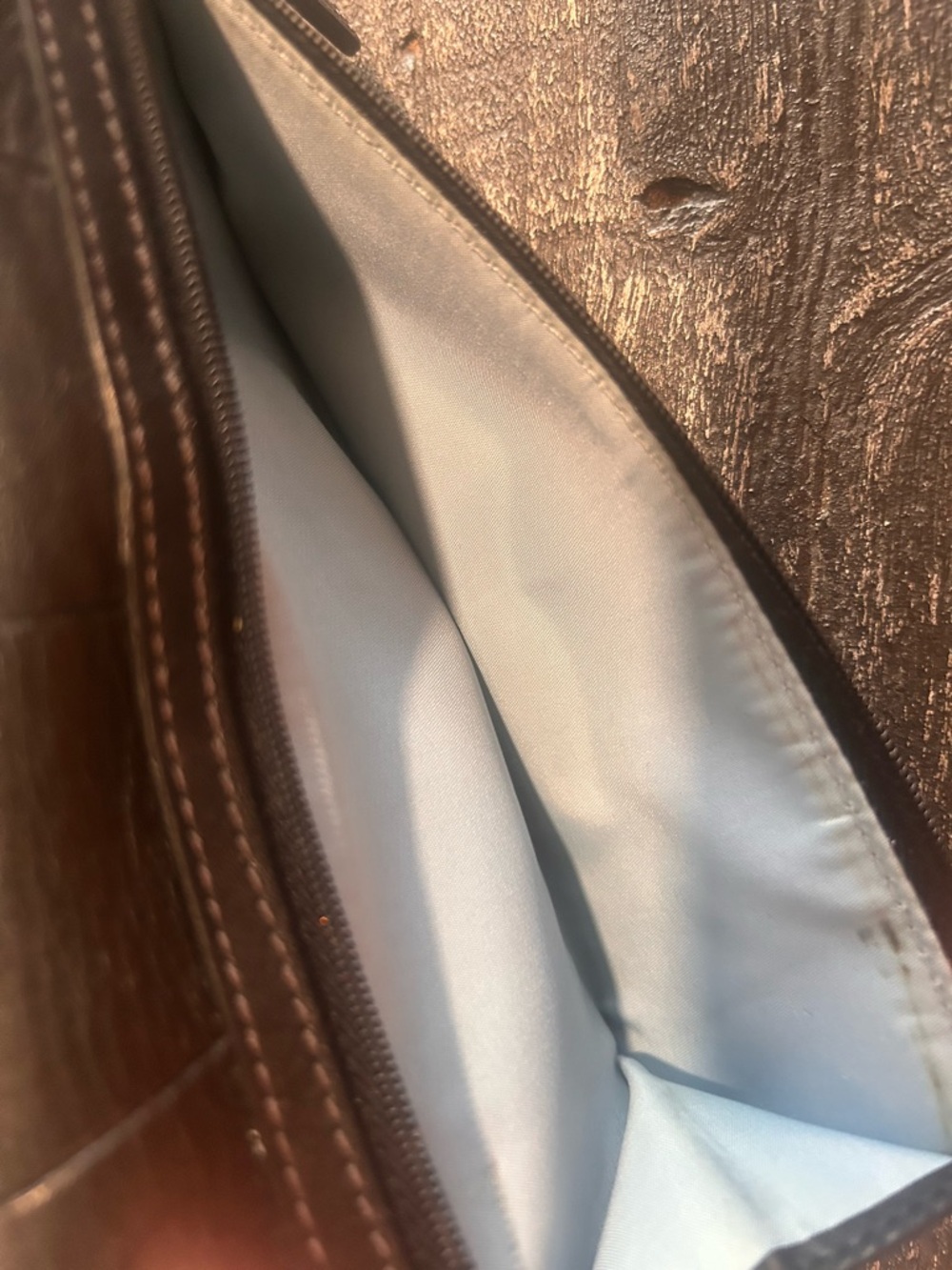 Coach Black SoHo Enamel Buckle Trifold Wallet - Picture 11 of 14